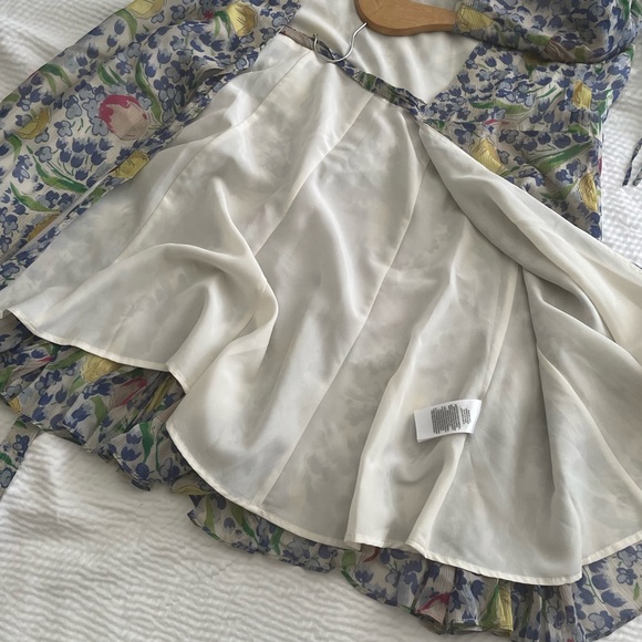 Polo Ralph Lauren Floral Crinkle Wrap Mini Dress - Picture 8 of 12